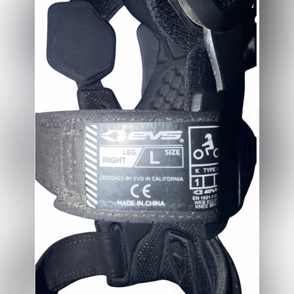 Evs Web Eclipse Knee Braces - Size Large - image 7